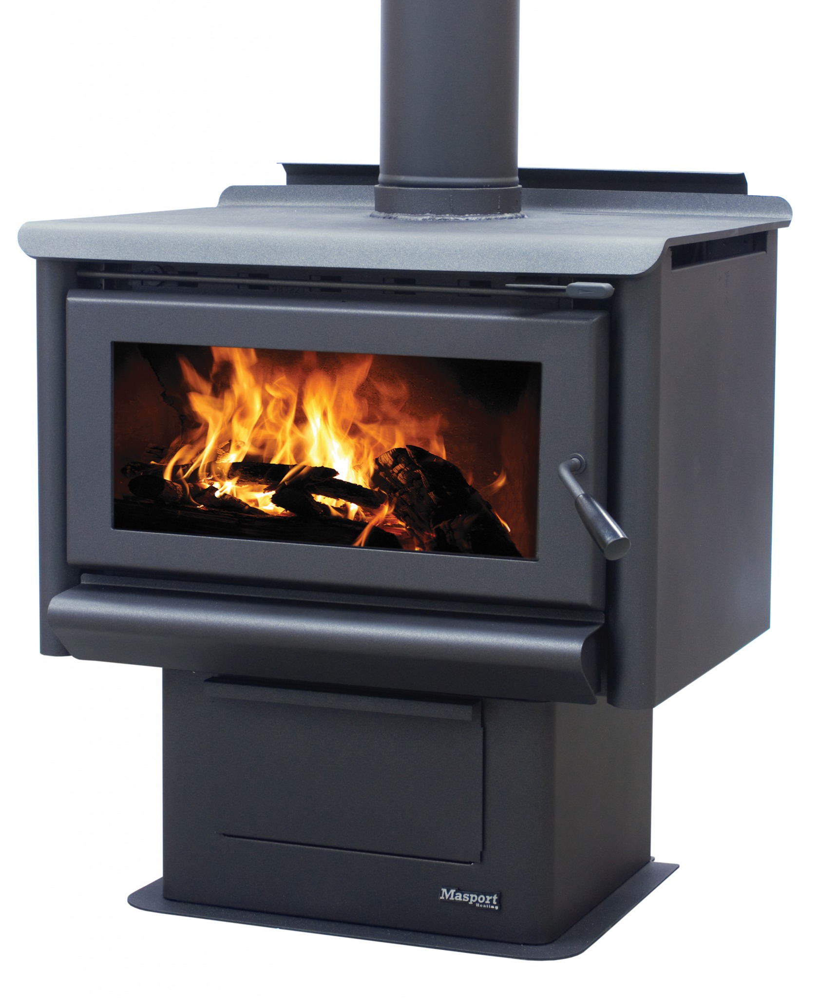 MASPORT MACKENZIE R10000 Freestanding Wood Burner with Ash pan