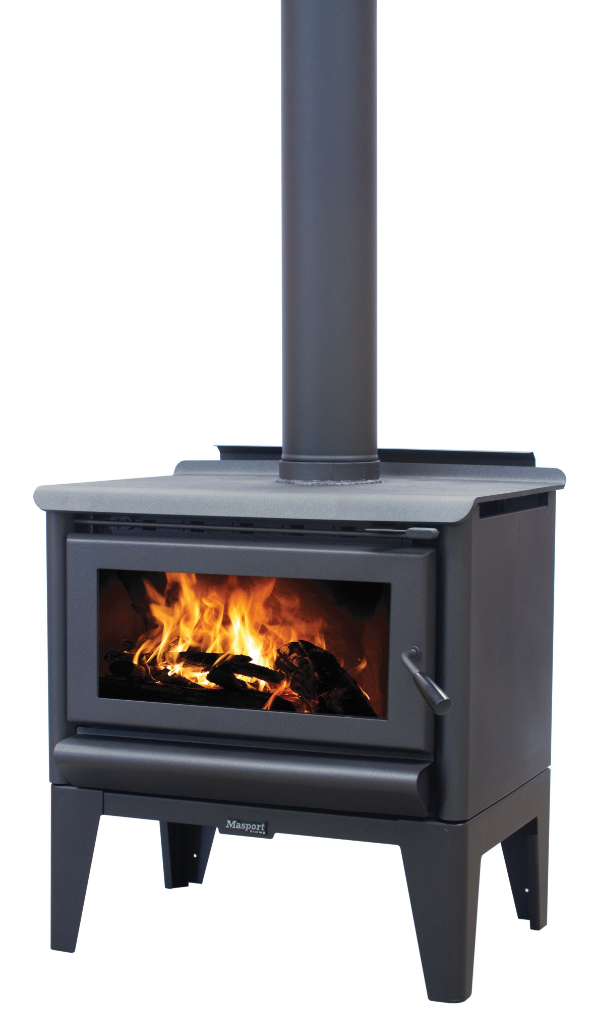 MASPORT R5000 - Freestanding Radiant Wood burner with Legs