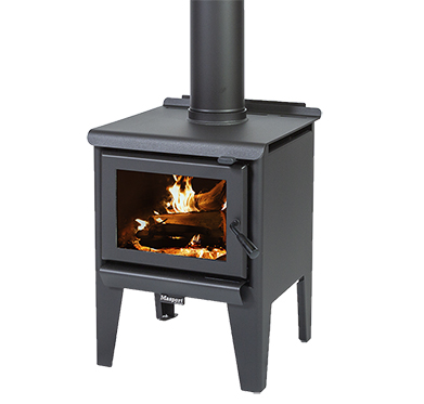 MASPORT R3000 - Freestanding Radiant Wood Burner with Legs